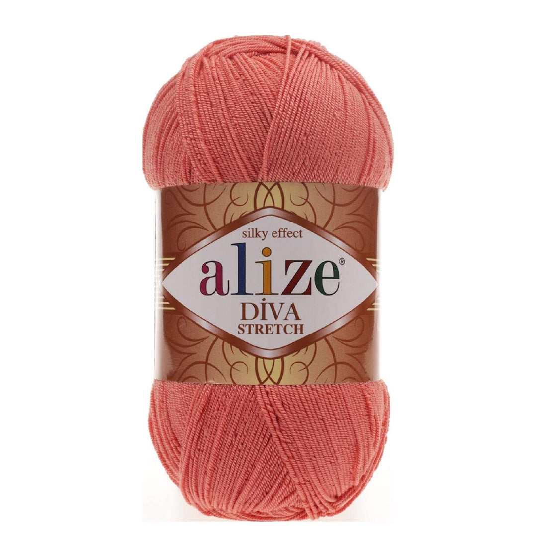 Silk Diva Coral Pink Colour No.619 Crochet and Knitting Yarn