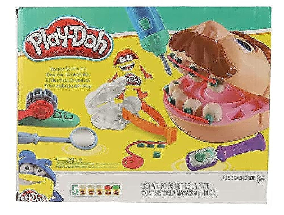 Play-Doh Dentist Game Creatable Colorful Makeable Fun