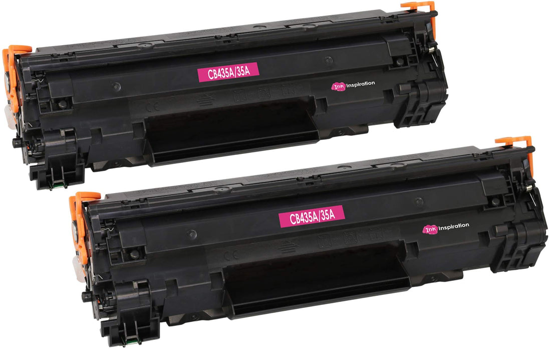 Ink Inspiration 2 Laser Toner Cartridges Compatible with HP CB435A 35A Laserjet P1005, P1006, P1007, P1008, P1009 | 1500 Pages