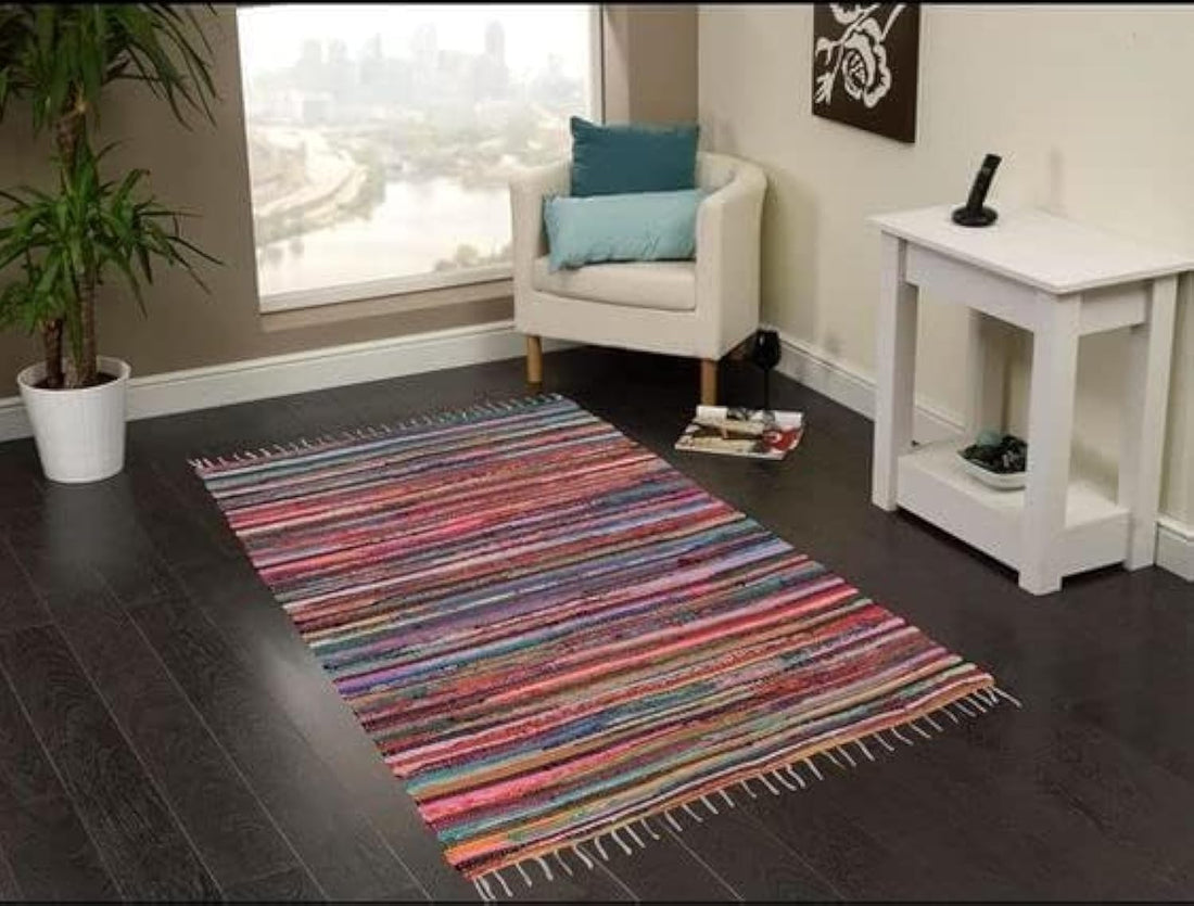 Egypt Antiques Handmade Kilim Rug, 2 Meter x 3 Meter Size, Multicolour