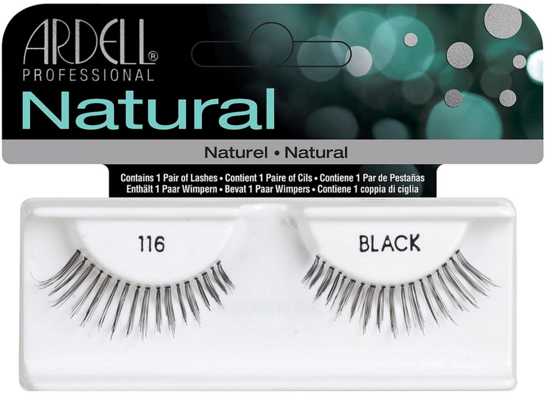 ARD FASHION LASH #116 BLK 1 PR (Pack of 7)