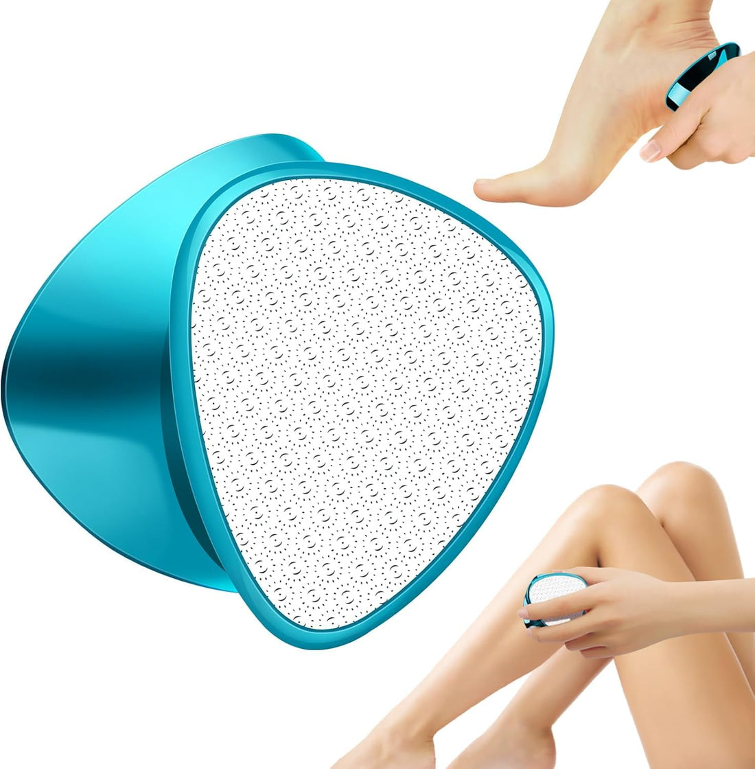 Jalsa 2-in-1 Nano Glass Foot File & Crystal Hair Eraser