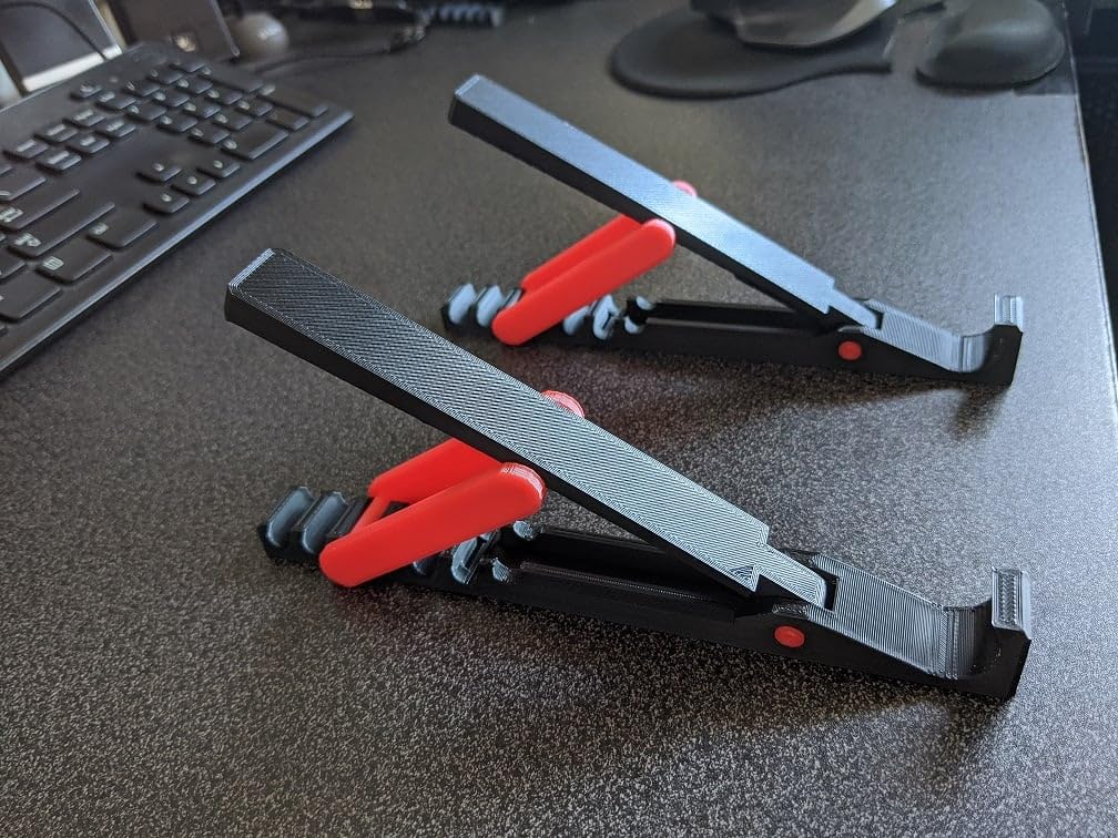 Durable Plastic Laptop Stand for Desk, Easy to Use
