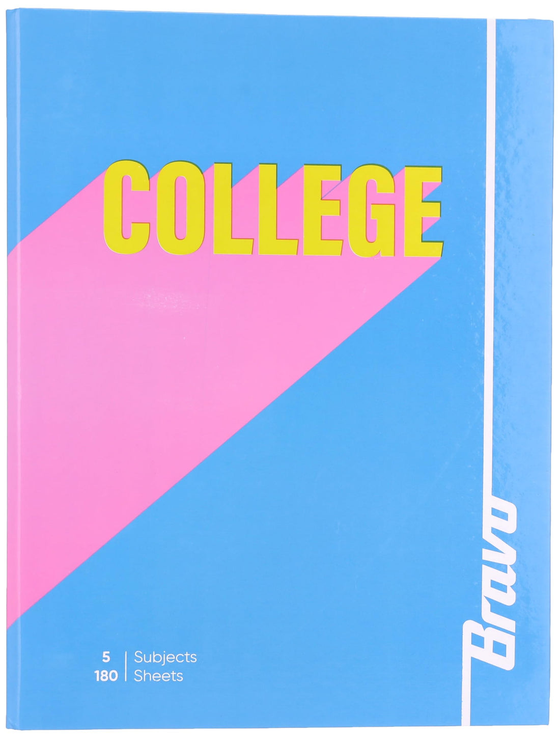 Bravo New College Binder A4 Notebook, 180 Sheets, 27.1 cm x 19.8 cm Size