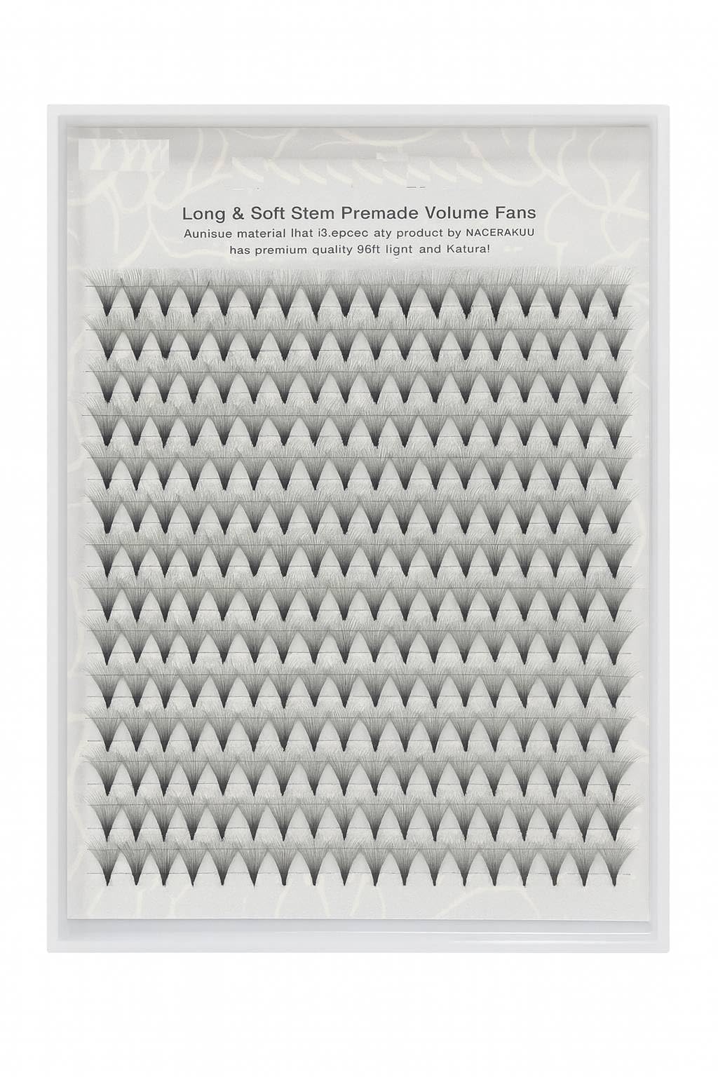 280PCS- 20D Premade Volume Fan Eyelash Extensions 11mm, Soft Long-Stem Cluster Lashes, Lightweight Fluffy Fans for Natural Lash Application, Easy Volume Extensions for Full and Lifted Look