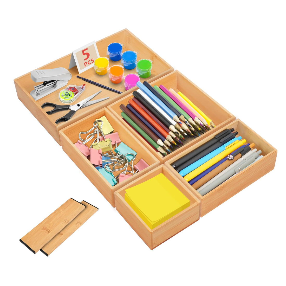 Drawer Organiser Box (Brown)