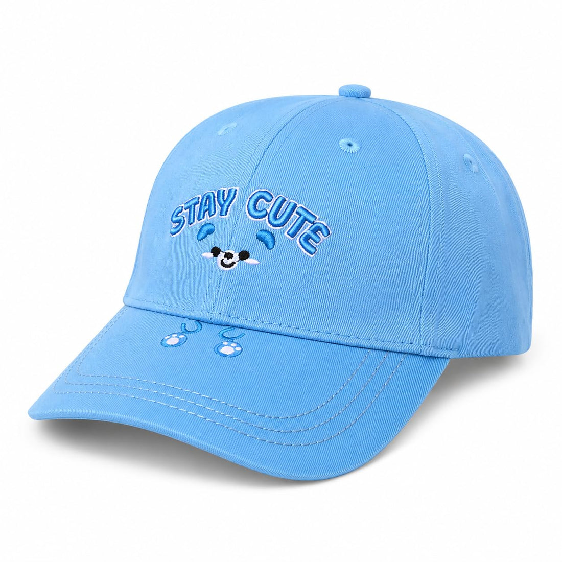 Stay Cute 100% Cotton Baby Cap — Kids Cotton Adjustable Cap — Light and Comfortable Baby Hat — Boys and Girls Everyday Cap — N-Welt