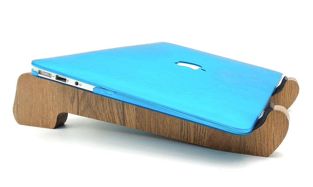 Jaamso Royals Personalized Wood laptop,Notebook, Wood macbook,Wooden stand,Laptop holder,Base laptop,Notebook holder,Macbook wood table
