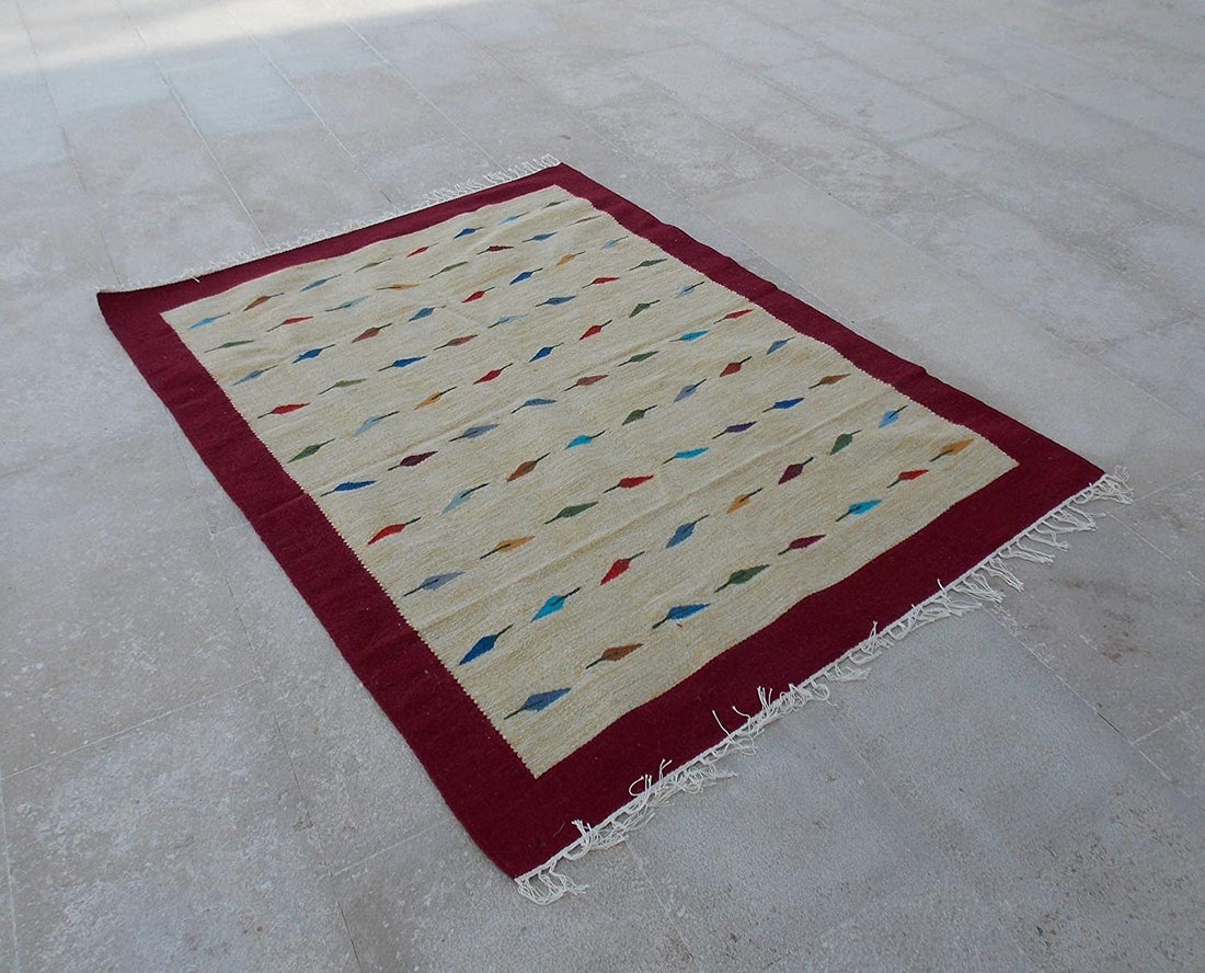 Egypt Antiques Antix Hand Kilim Rug - Multi Color, 200 * 150 cm Hand Knitting