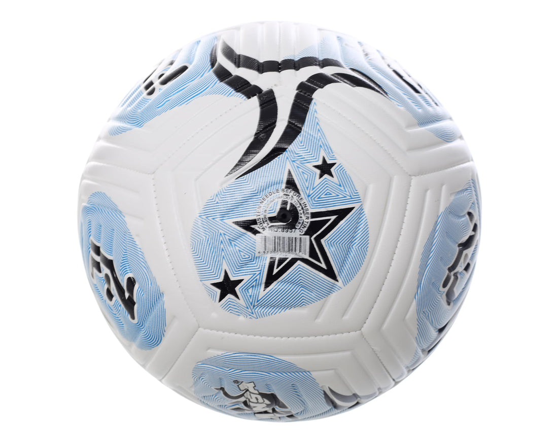MINSA Size 5 Soccer Ball M265 Light Blue Design for All Surfaces