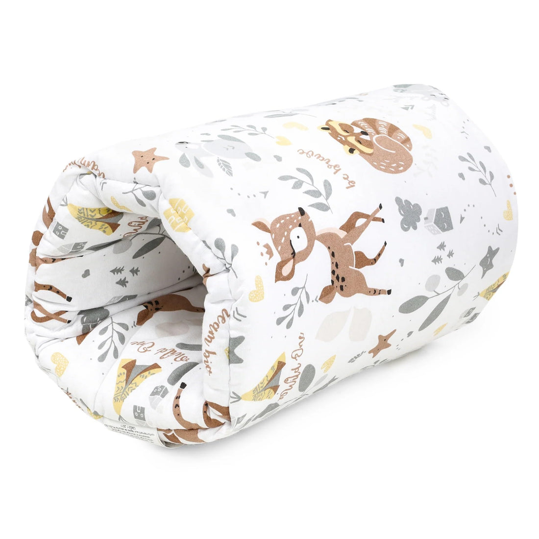 Small Baby Nursing Pillow - White Plaid Cotton with Removable Cover, Perfect for Breastfeeding and Bottle Feeding, for Comfort, Support and Positioning Easily, Lightweight and Easy to Clean