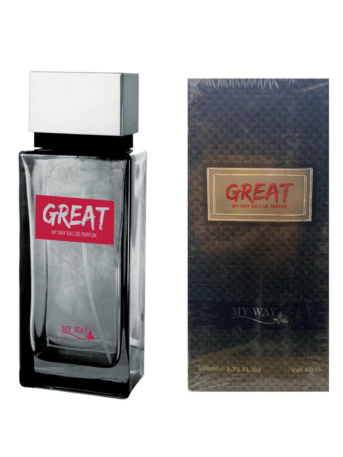 My Way - Perfume, Great, Eau De Parfum For Men, 100ML