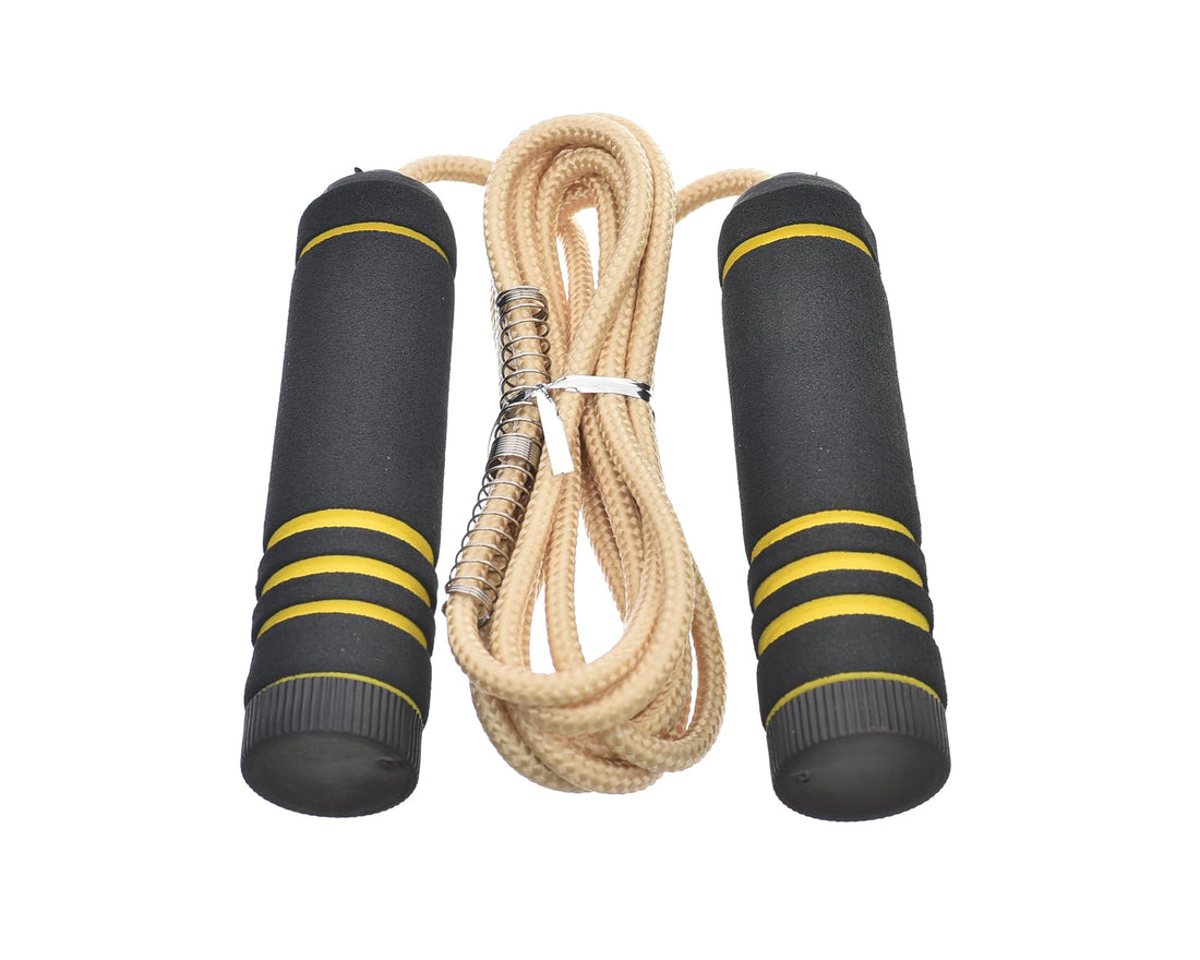 IP-10011 Jump Rope Comfortable Handle to Hold Adjustable Skipping Rope, Ideal for Body Gym Fitness for beginners kids and adult,Endless Hours Of Entertainment - Multi Color