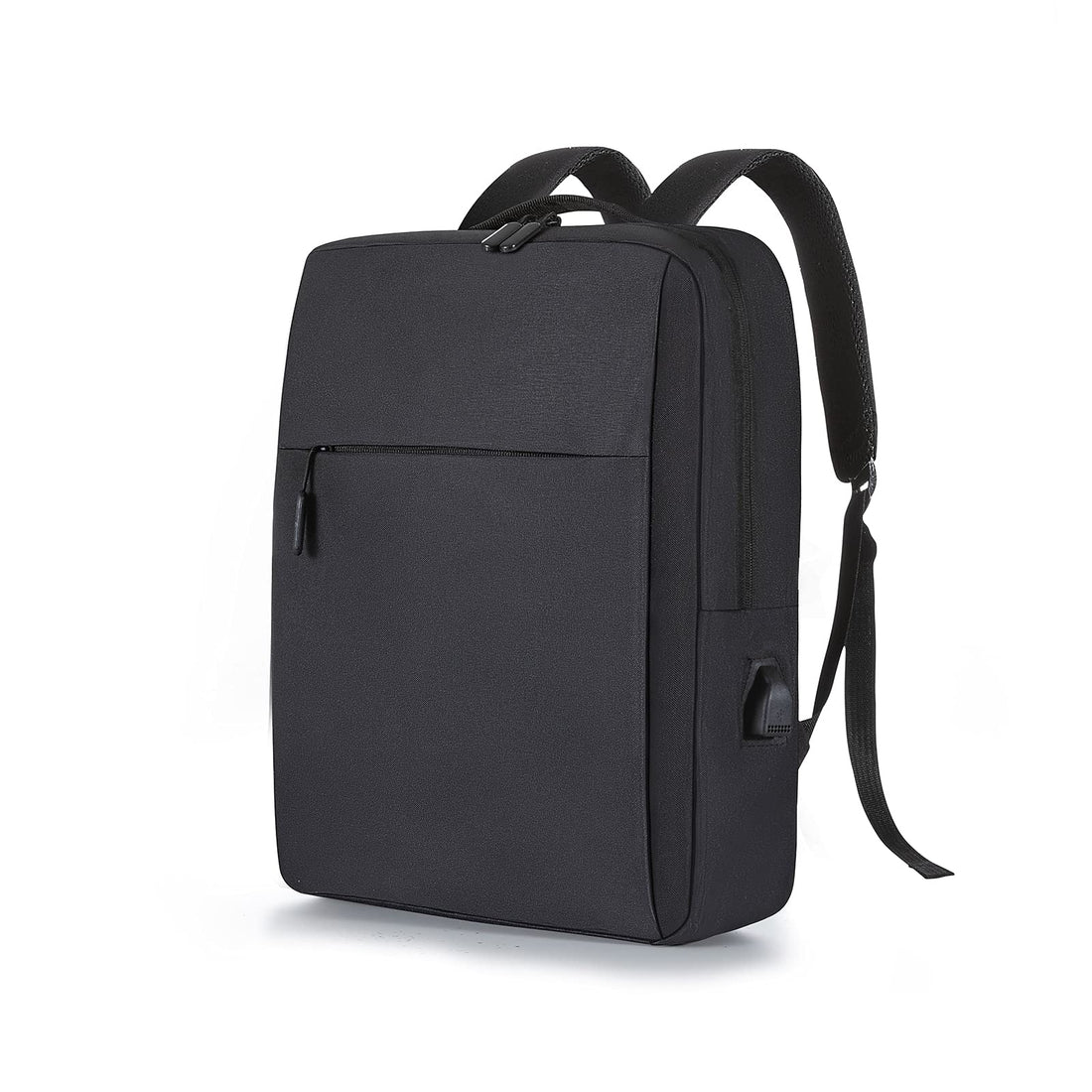 Travel Notebook Backpack Casual Business Notebook Backpack School Boys and Girls Notebook Bag Gift 15.6 inches, Black,