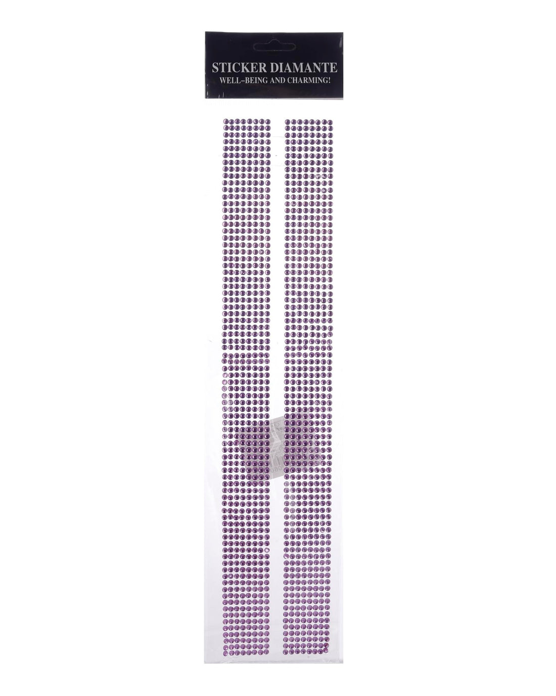 3A Plastic Diamond Sticker For Paper, Decoration And Clothes - Mauve 21915-18 - 3A-4638-Purple16