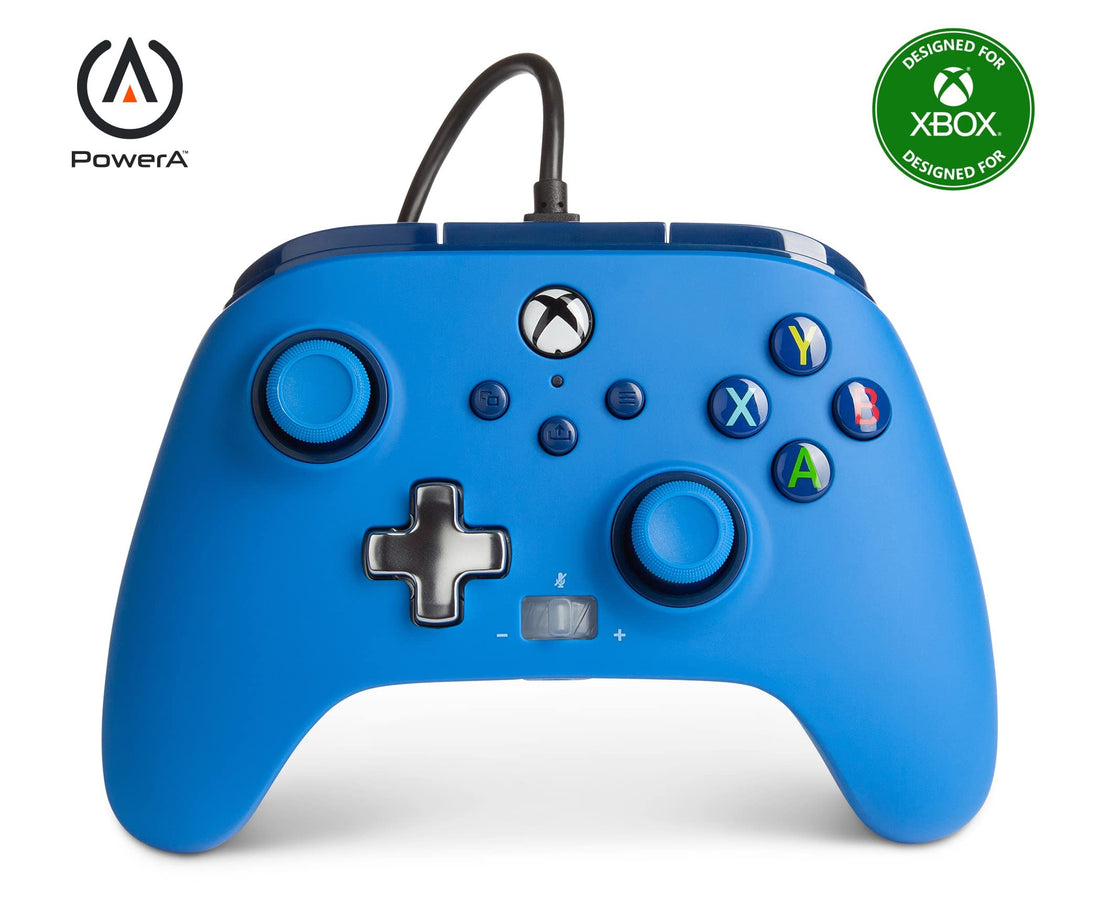 Powera Enhanced Wired Controller Bold Blue (Xbox One)