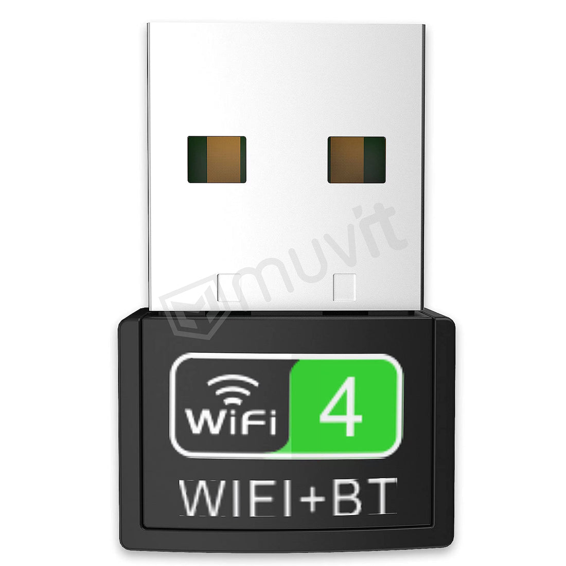 Ceedo Muvit® Mini USB WiFi Wireless Adapter Bt 4.2 150Mbps WiFi Dongle Network Card WiFi Receiver Bluetooth Transmitter