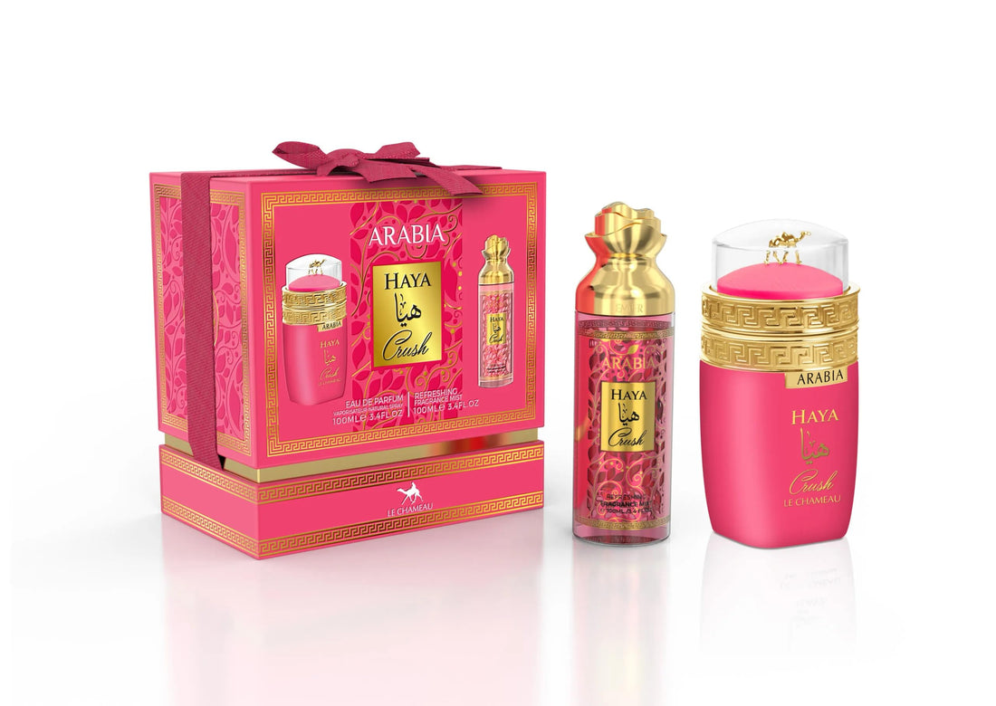 Le Chameau Arabia Haya Crush For Women Gift Set 2pcs (Edp + Mist)