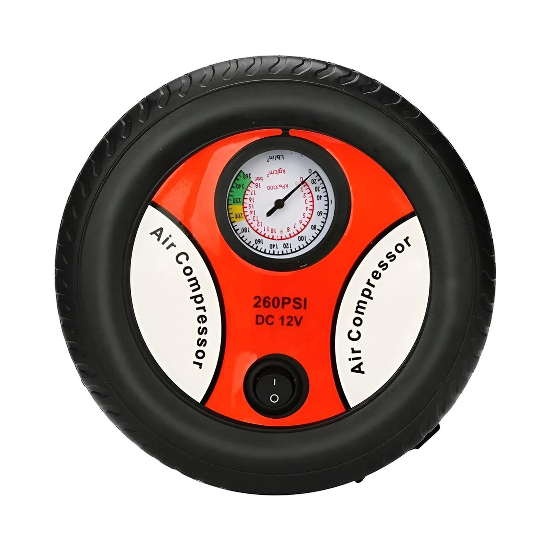 Tire Inflator - 12V DC Portable Air Compressor for Vehicles, Small Electric Pump for Cars, Motorcycles, and Sports Balls, Reliable Quick Inflation Tool for Travelers
