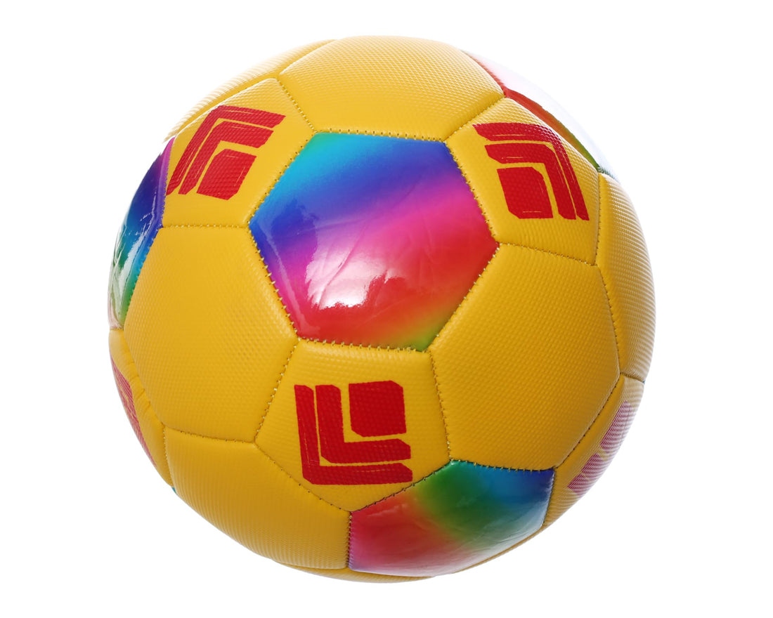 MINSA 3 Arrows Size 5 Soccer Ball M239 Yellow Design for All Surfaces