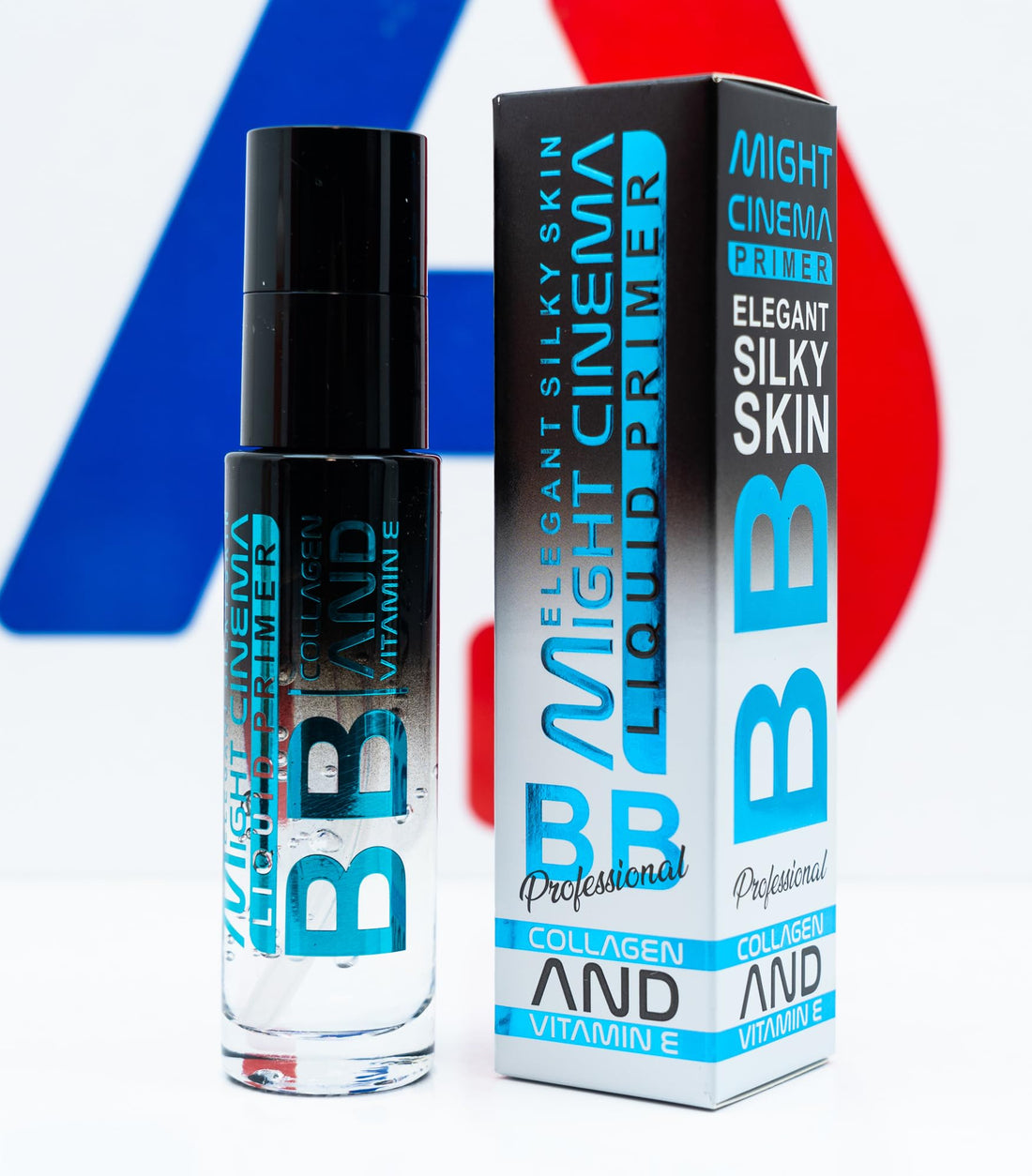 Might Cinema BB Liquid Primer, Elegant Silky Skin, Collagen and Vitamin E