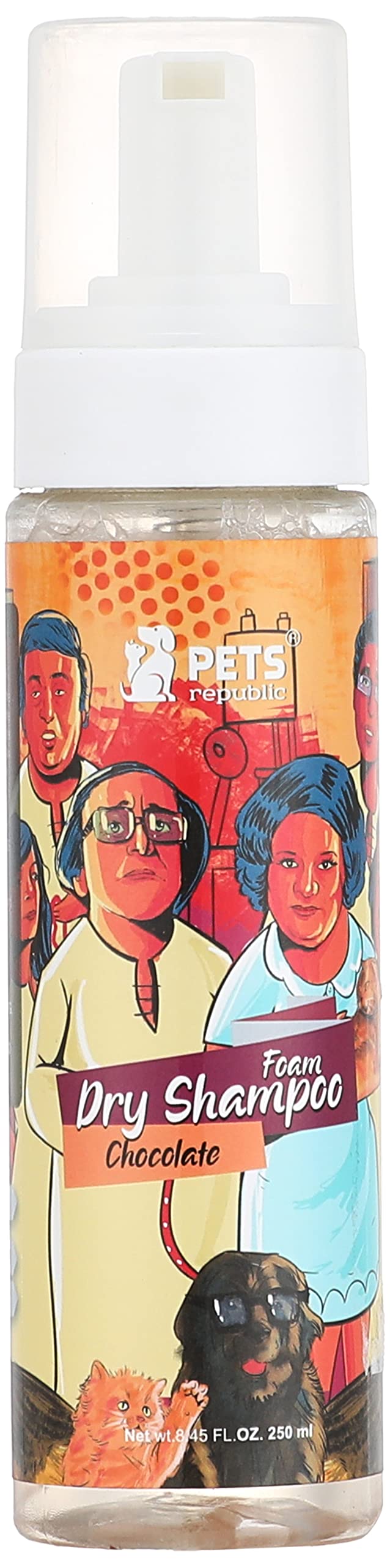 Dry Foam Shampoo Chocolate scent 250ml