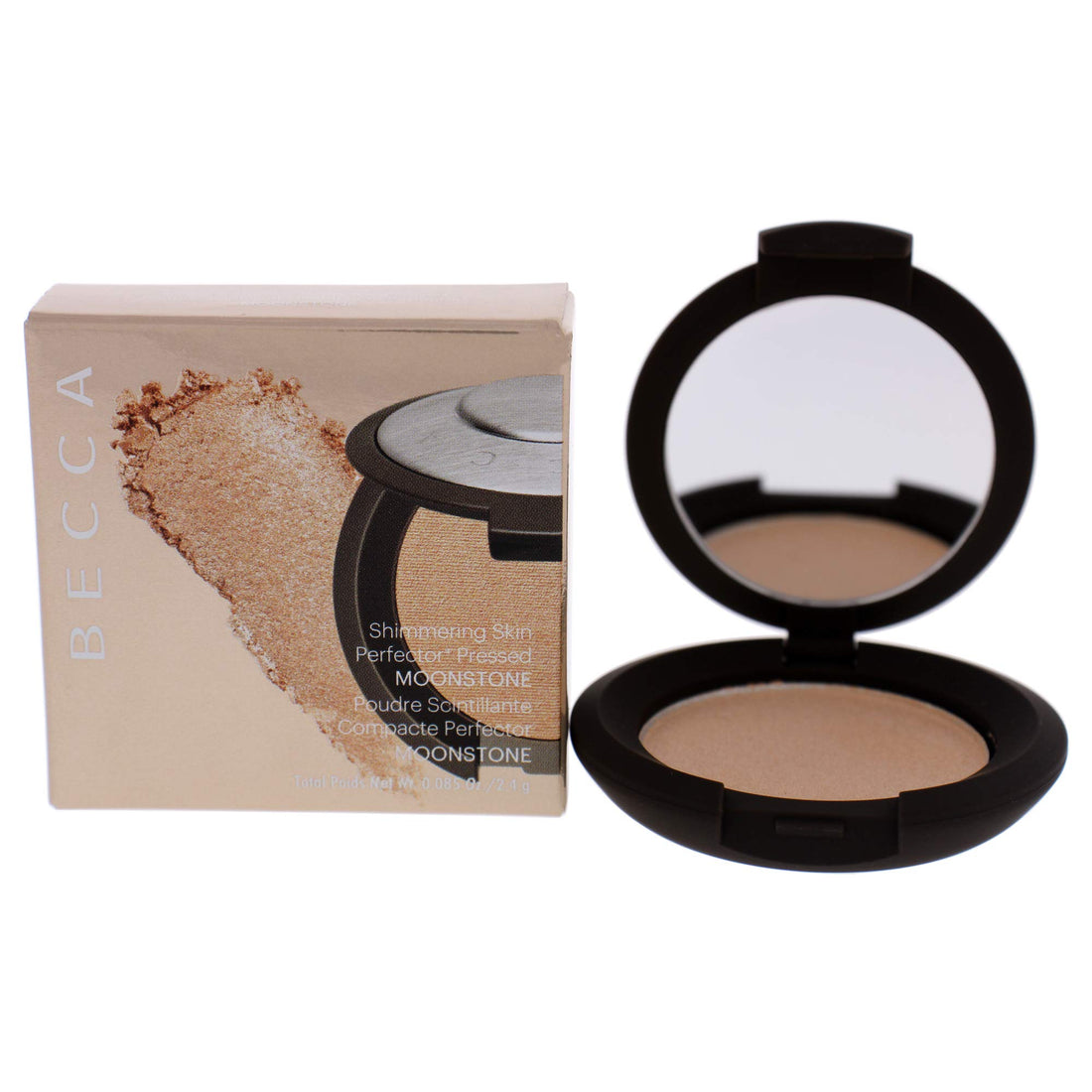Becca Shimmering Skin Perfector Pressed Highlighter Mini - Moonstone - 2.4g