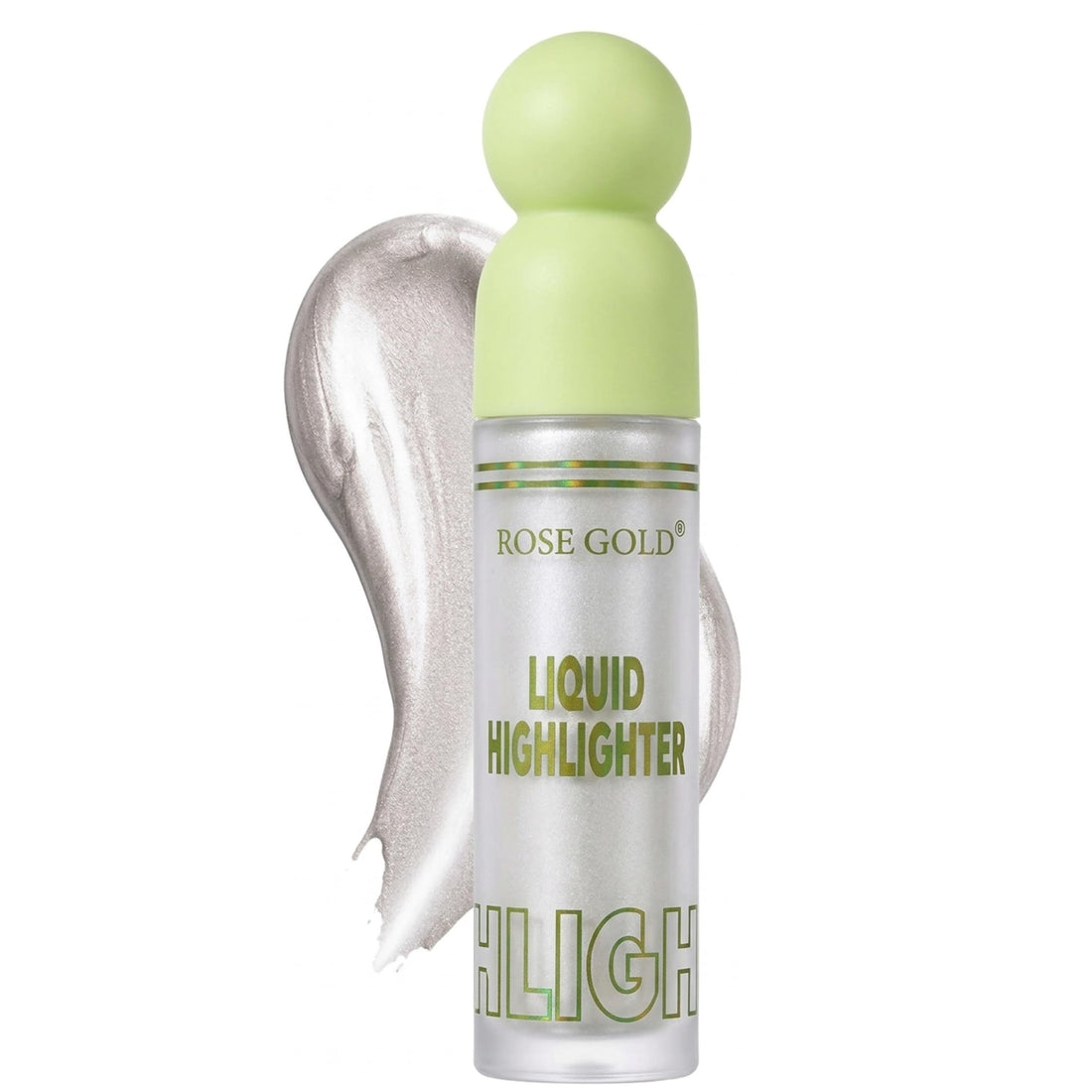 Liquid Highlighter, Multiuse Liquid Glow Filter Makeup for Face & Body, Glowing Bronzer Drops with Skincare Formula, Radiant Glow Highlighter (02)