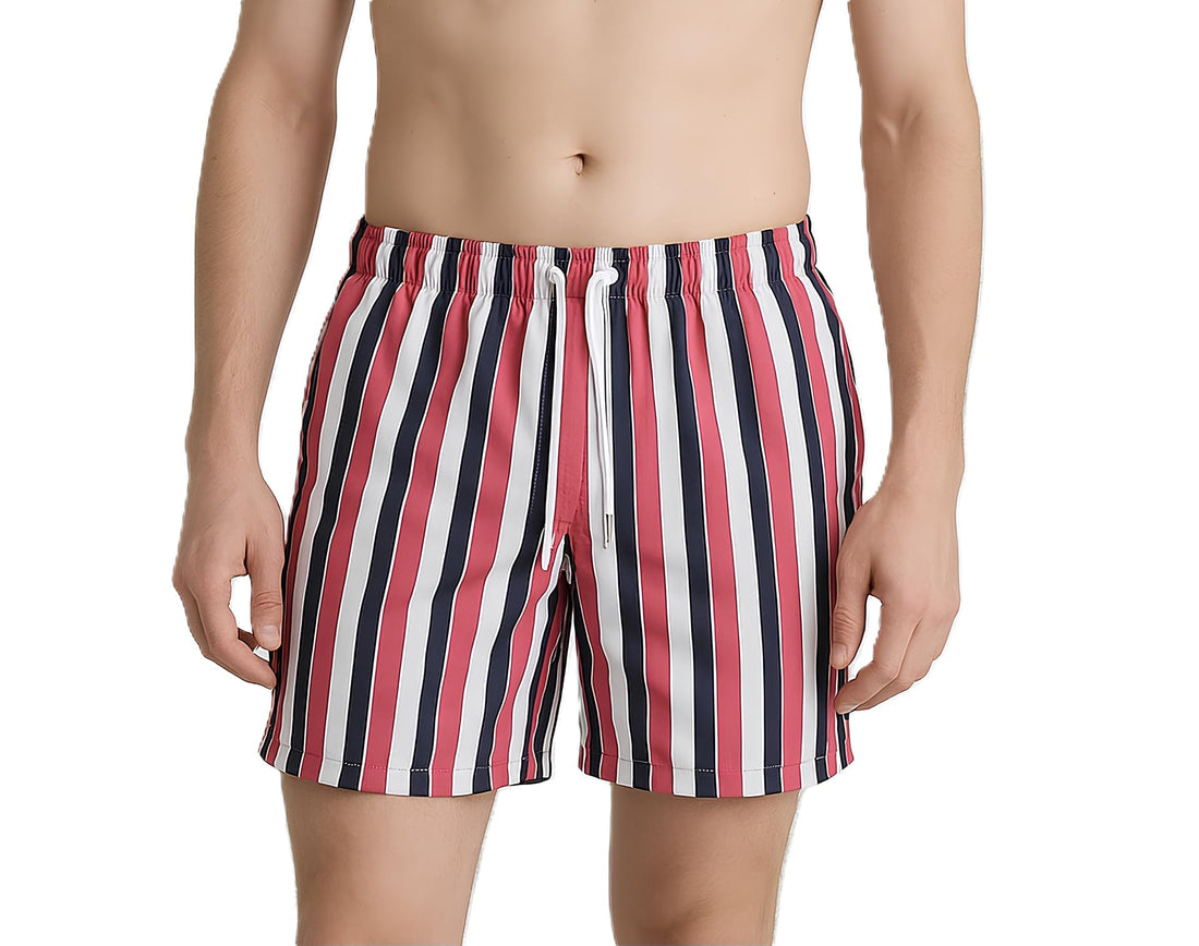 Men's Fashion Quick Dry Swim Trunks – Comfortable Men's Swimsuit with Inner Lining – Beach & Pool
