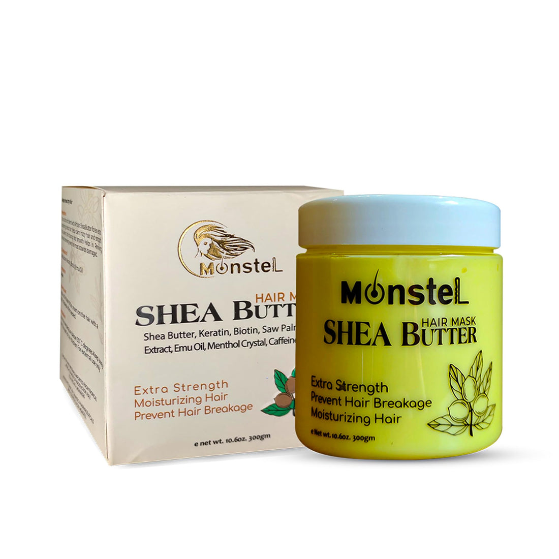 Monstell Shea Butter Hair Mask 300g