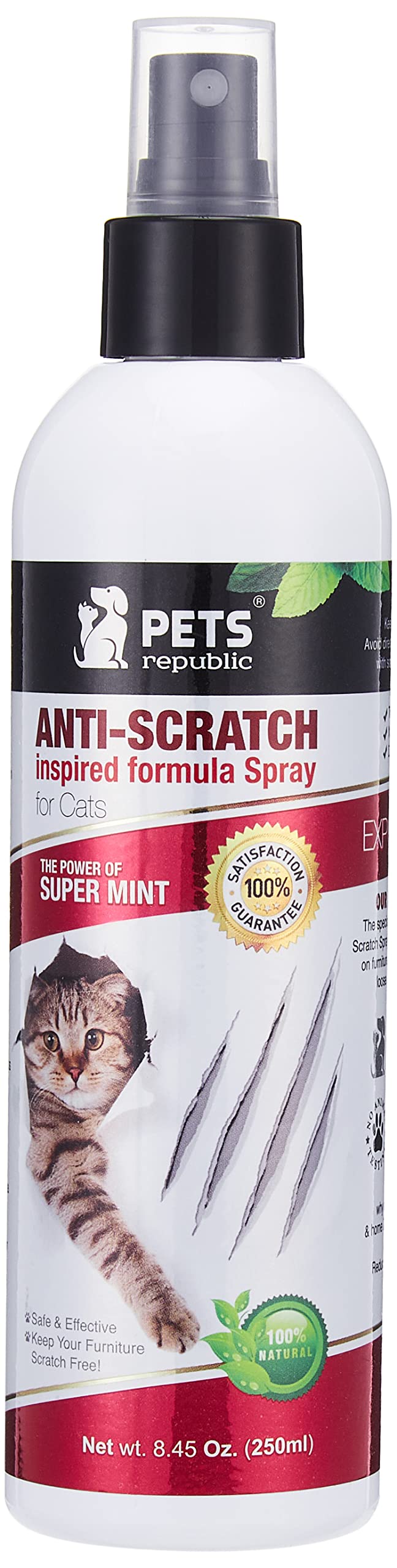Pets Republic Anti-Scratch Spray For Cats - 250 ml