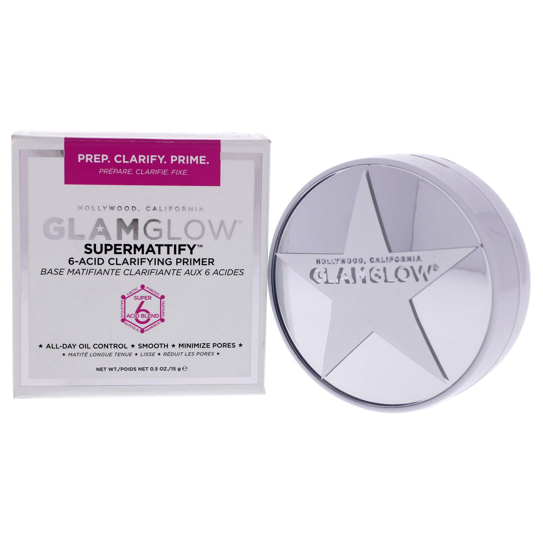 Glamglow Supermattify Clarifying Primer For Unisex 0.5 oz Primer