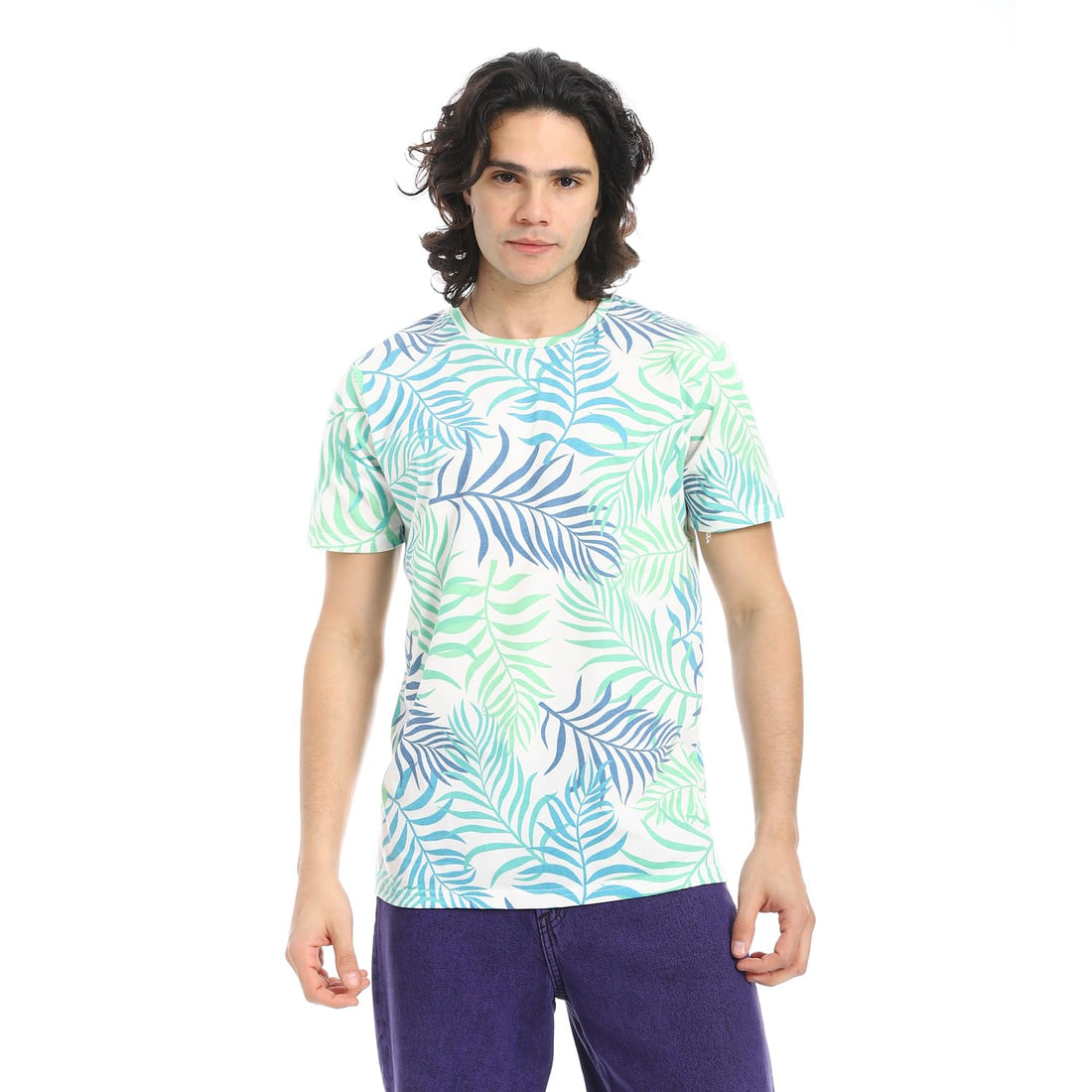Andora Mens Palm Print Western