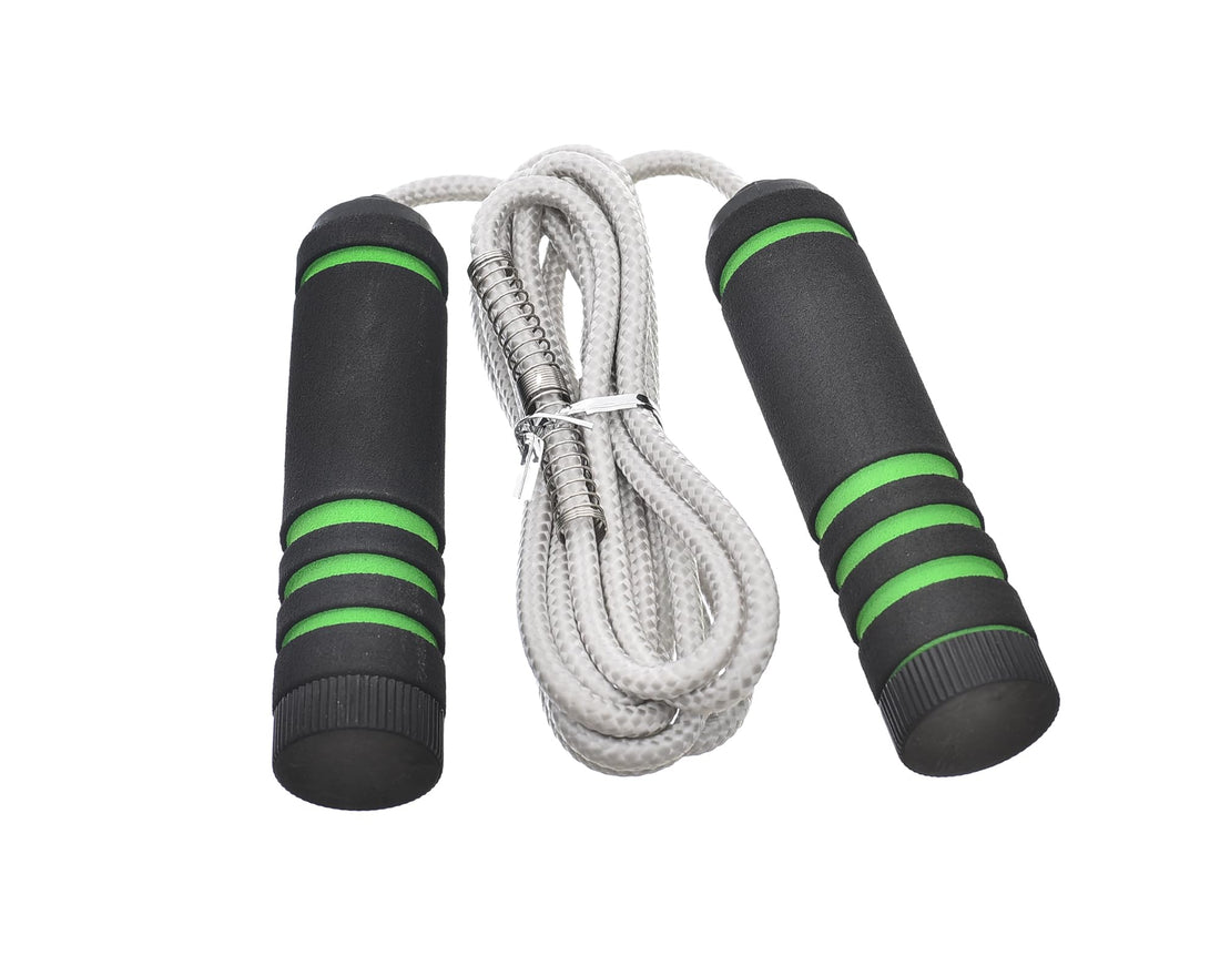 IP-10011 Jump Rope Comfortable Handle to Hold Adjustable Skipping Rope, Ideal for Body Gym Fitness for beginners kids and adult,Endless Hours Of Entertainment - Multi Color