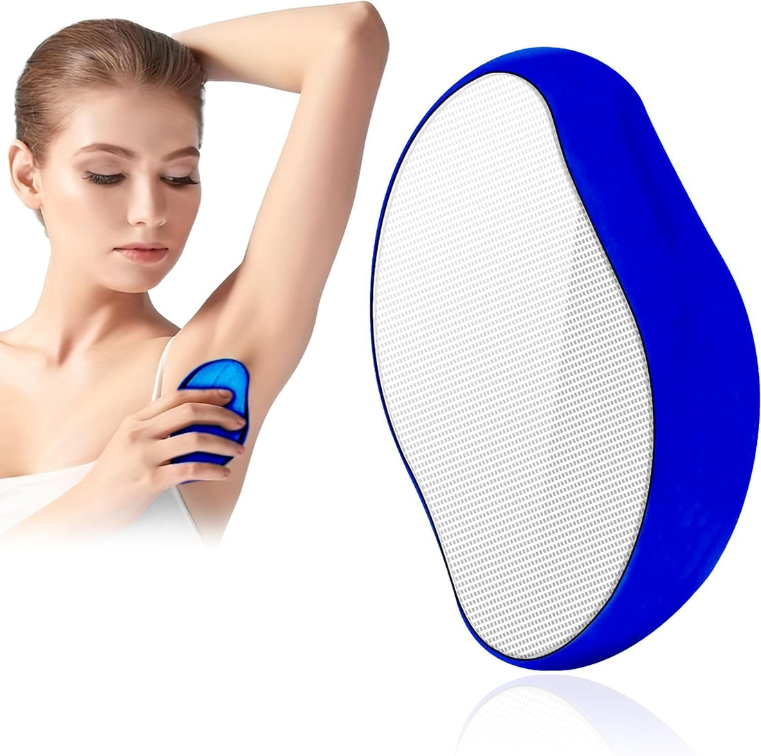 EPILATOR Painless Hair Removal Exfoliation, Blue, Body