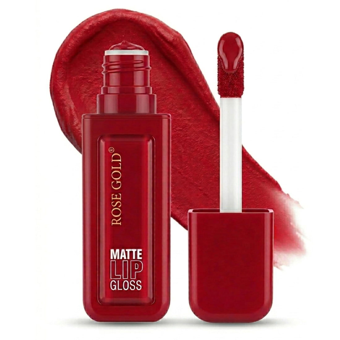 Matte Lip gloss Liquid Matte Lipstick – Long Lasting High Pigment Velvet Finish Lip Color with Natural Oil Infusion – Non-Sticky Lightweight Doe-Foot Applicator for Everyday & Evening Makeup (02)