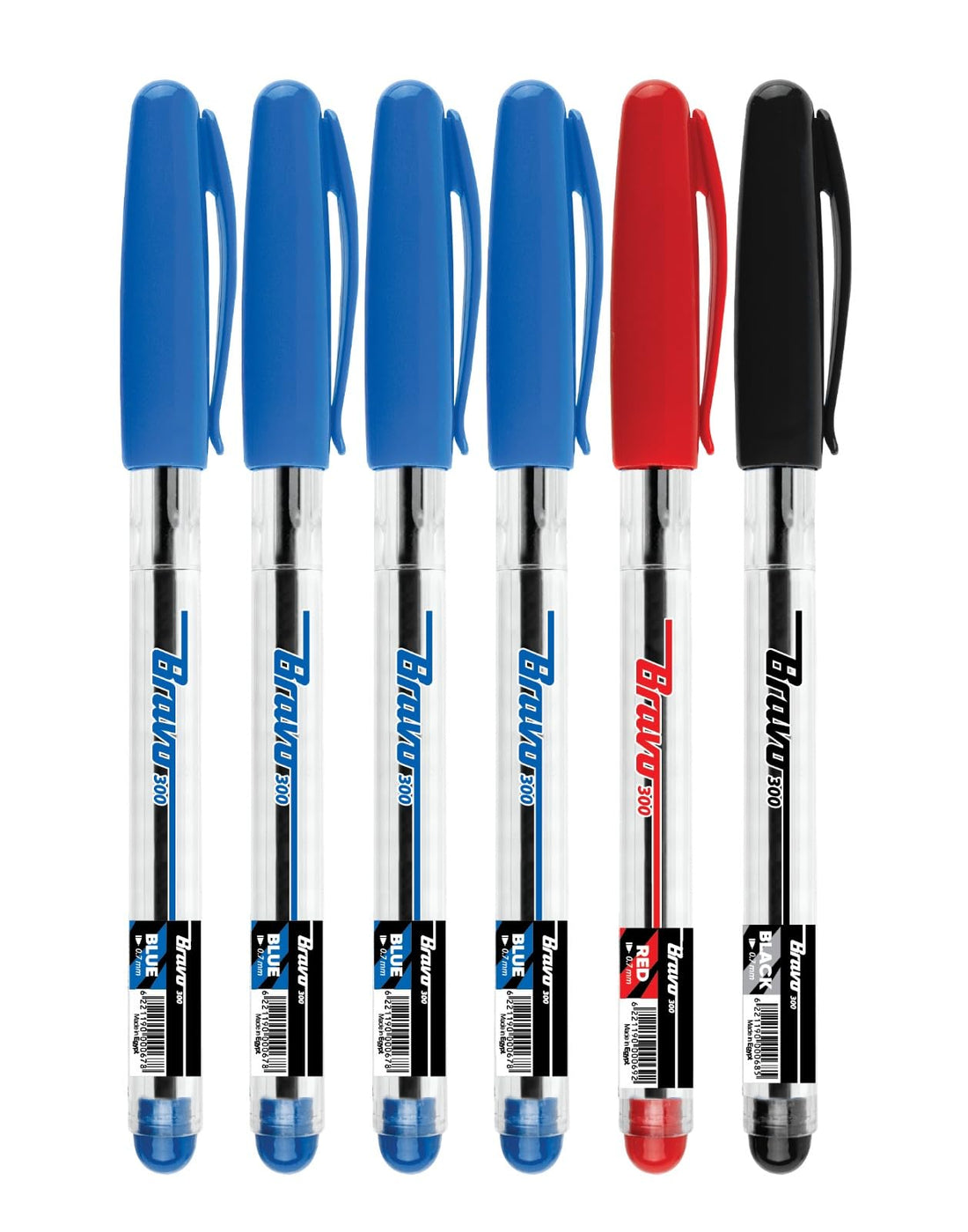 Bravo 300 Ballpoint Pen - 6 Pieces