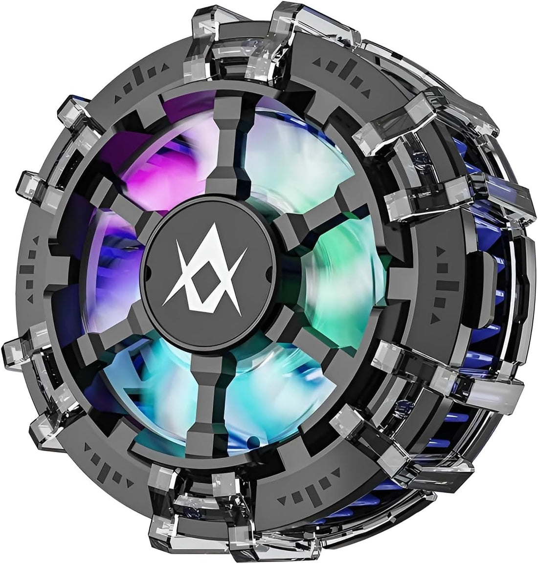JS80 Magnetic Gaming Phone Cooler – Semi-Conductor RGB Radiator, Mobile Phone Cooling Fan for Heat-Free Gaming Experience