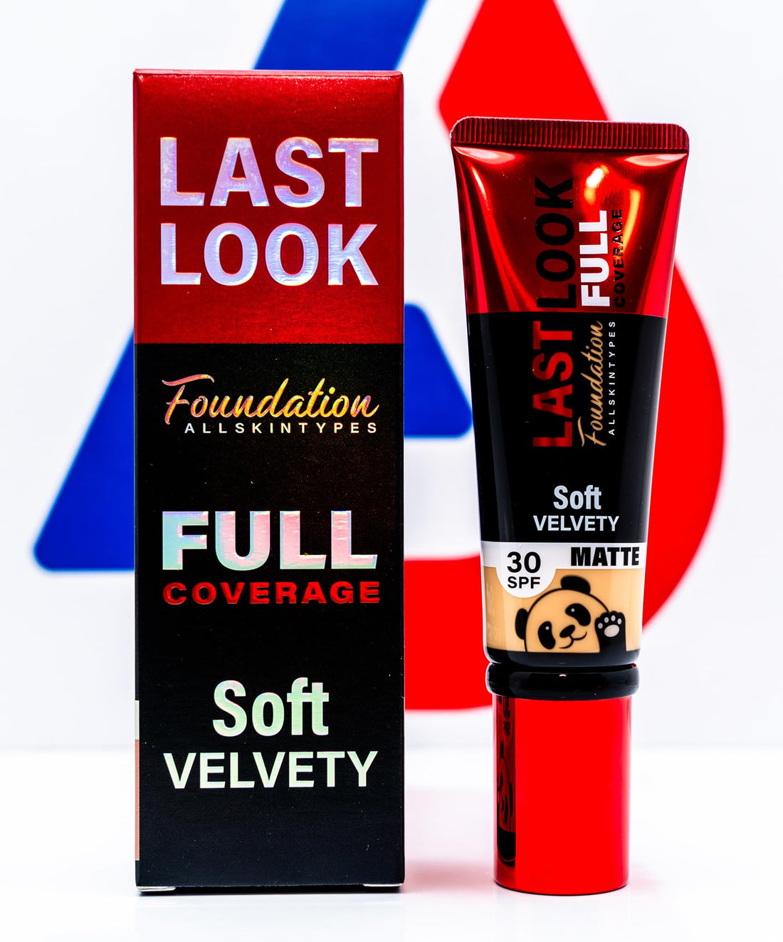 Full Coverage Soft Velvety Foundation, SPF 30, Matte Finish, All Skin Types - No. 103