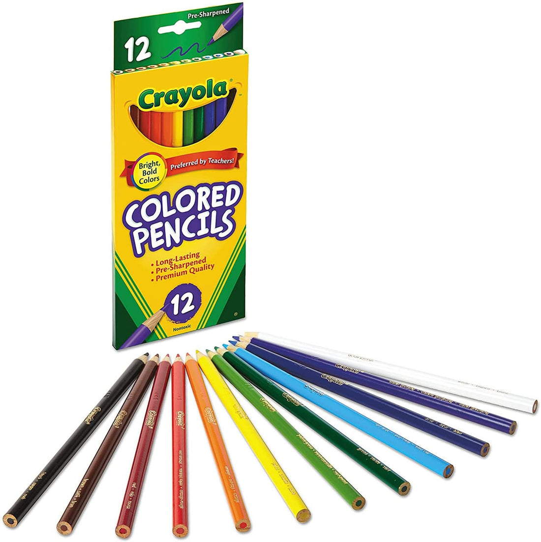 Crayola cy033612-12 coloured pencils