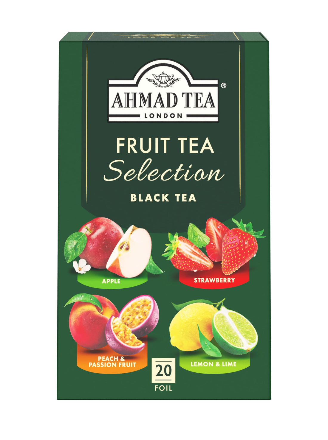 Ahmad Tea Fruit Tea Selection 20 Teabags