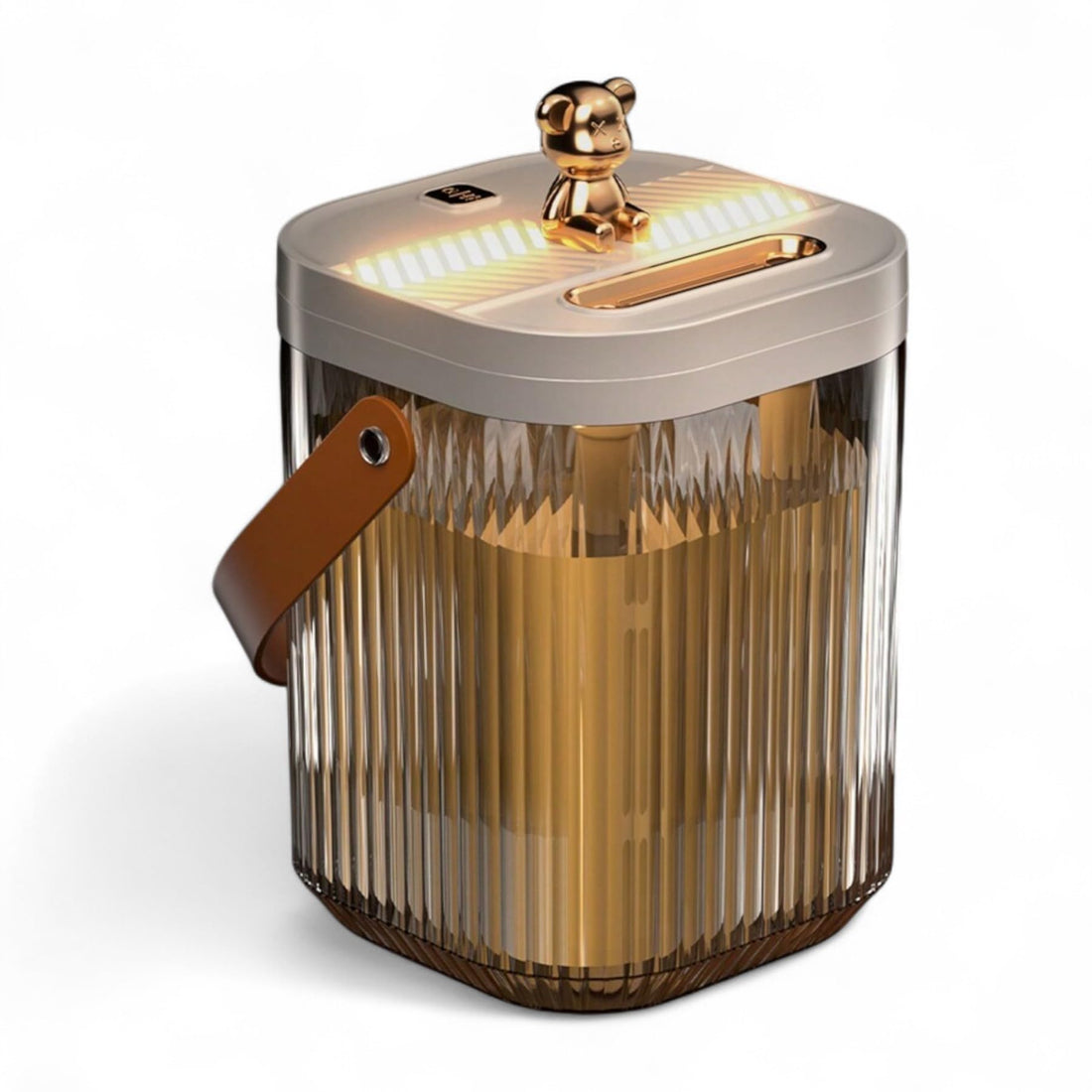 Golden Bear Air Humidifier – Soft Mist Spray, 2000ml Capacity, Soothing Night Light, USB Powered, Easy to Clean, Auto Shut-Off, Perfect for Bedrooms, Kids, Offices