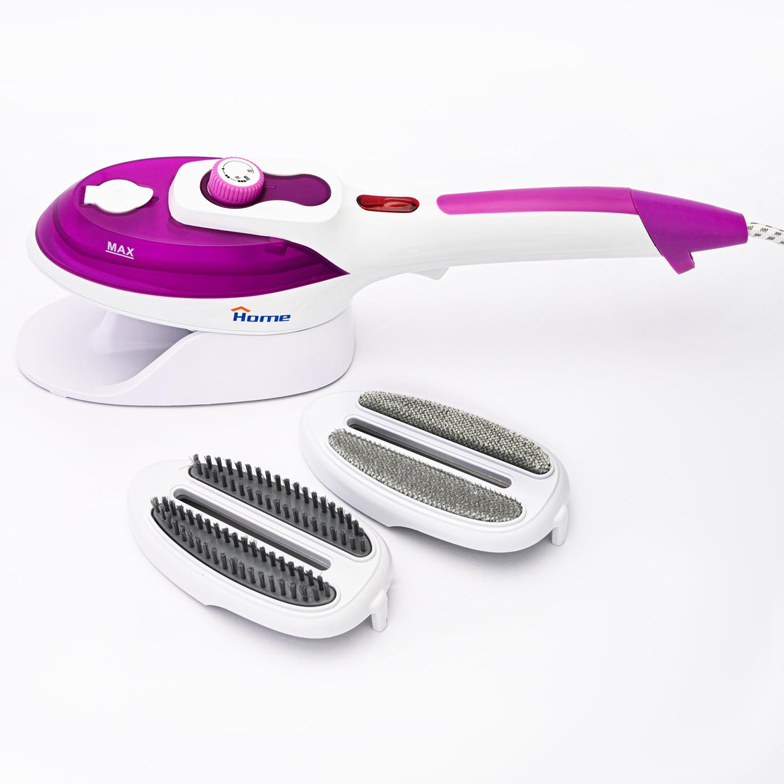 Home International 900W-220V-50Hz Garment Steamer, 60 ml Tank Capacity