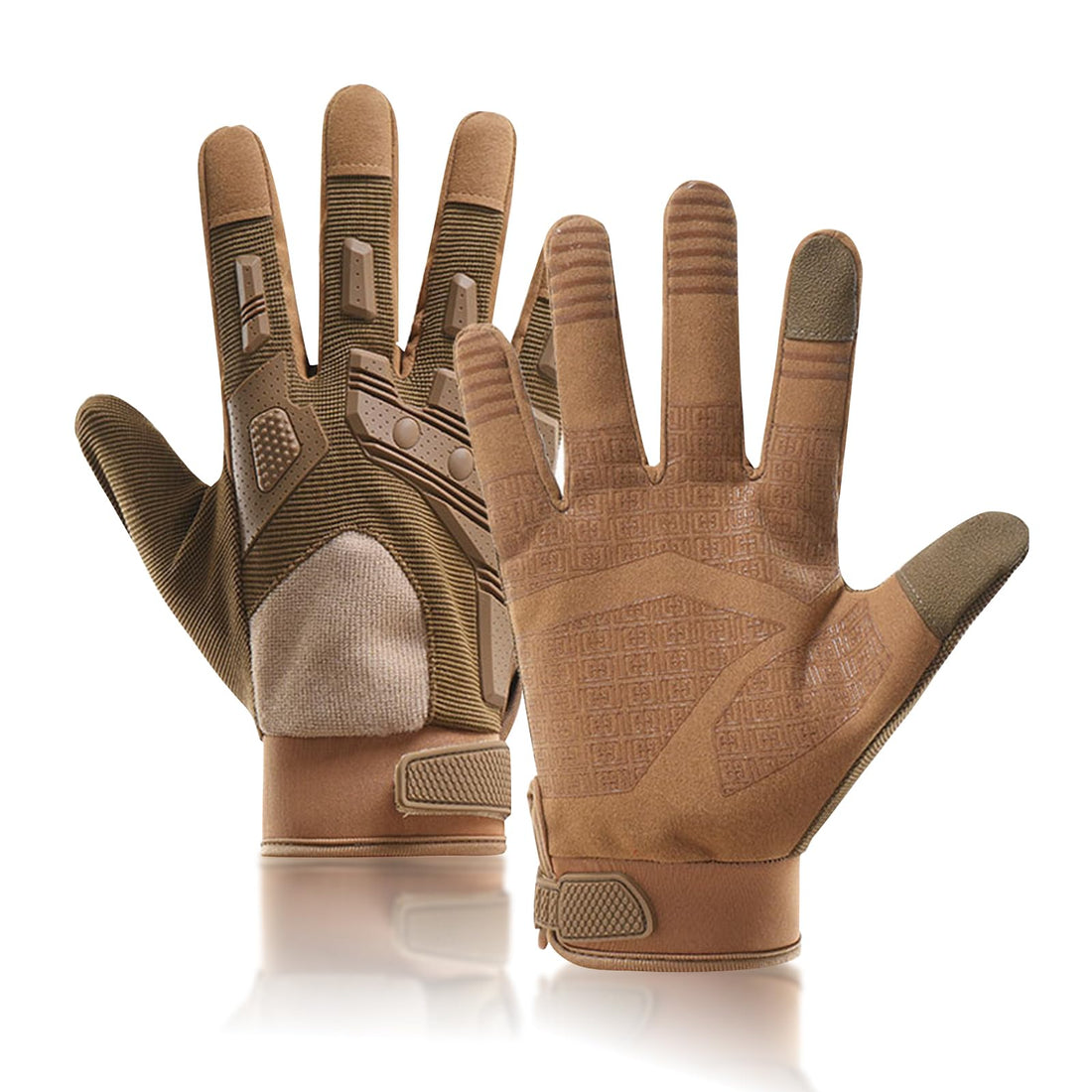 Tactical Gloves for Men, Safety Work Gloves with Outstanding Grip for Outdoor, Sports, Motorcycle and Work