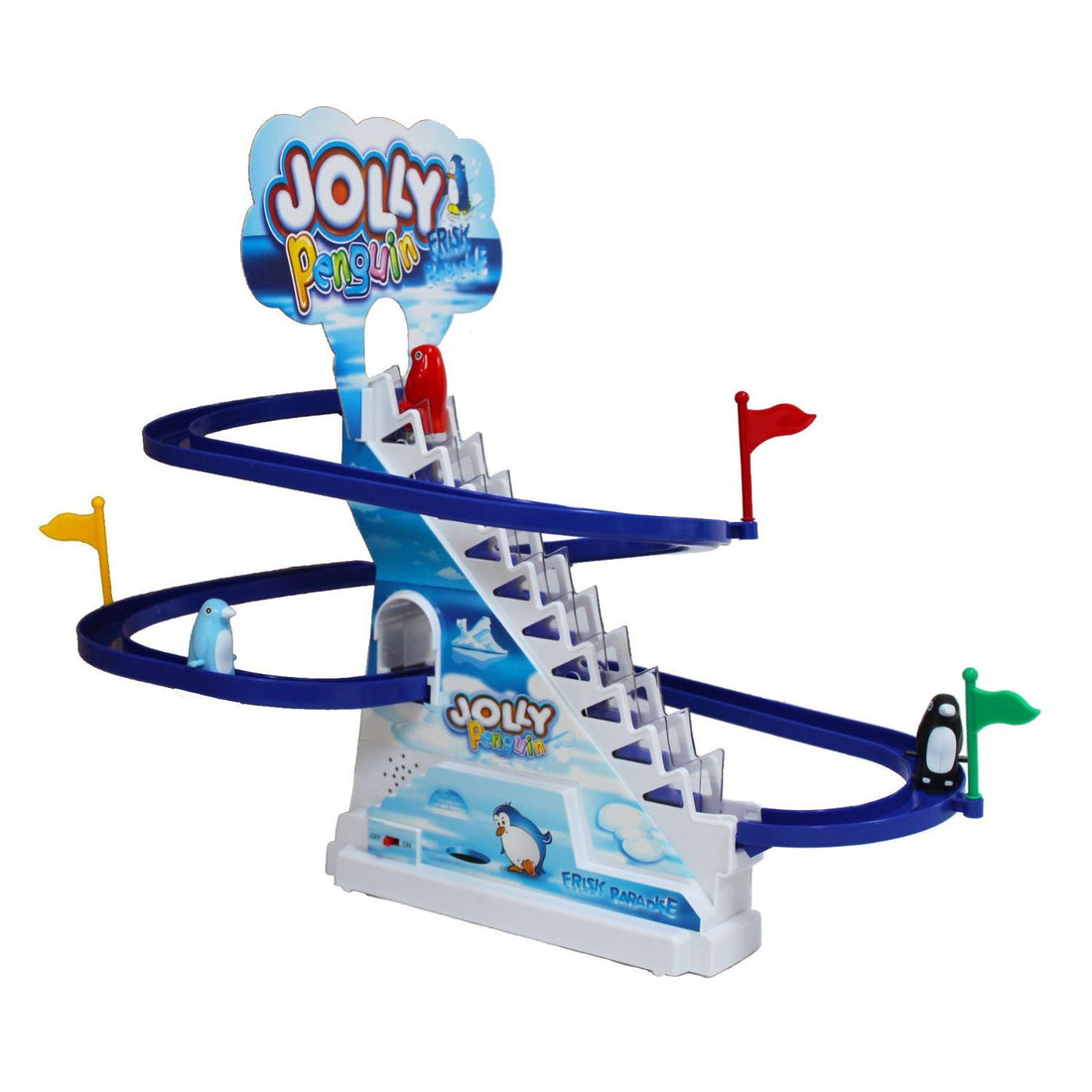 Jolly Penguin Kids Race Toy 13" Tall