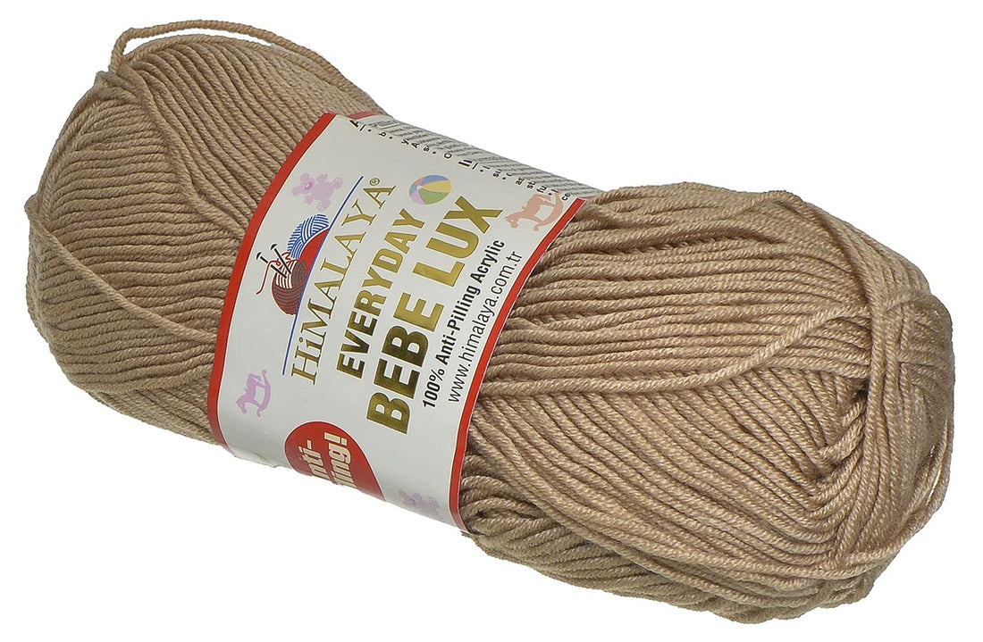 Himalaya 70414 Crochet and Knitting Yarn 100 gm - Beig