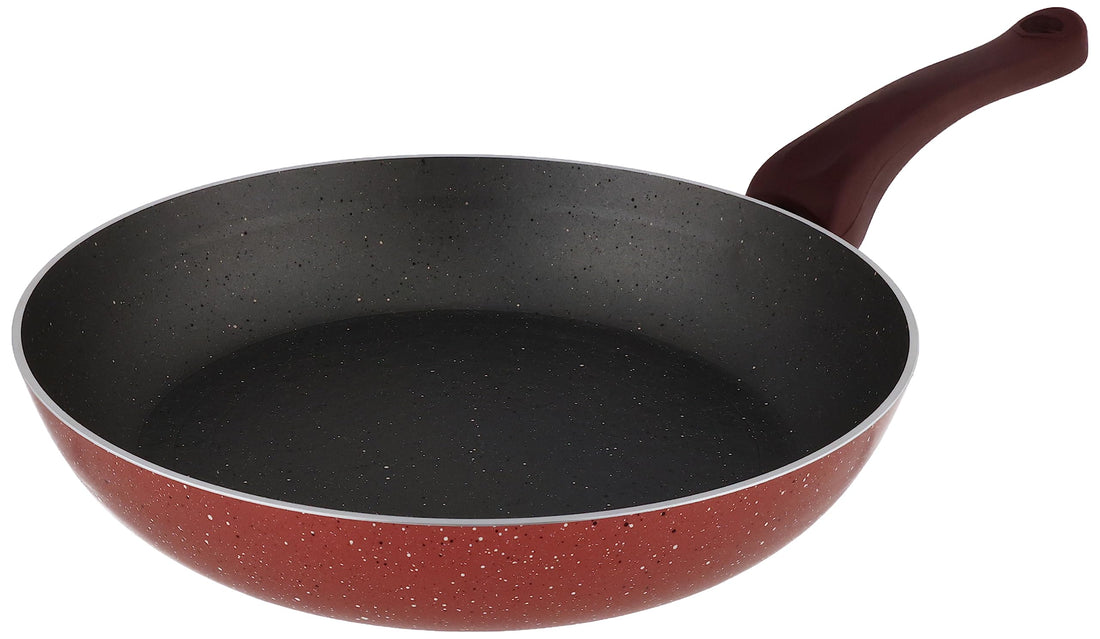 Nouval Lovely Hearts Frying Pan - 26 - Red