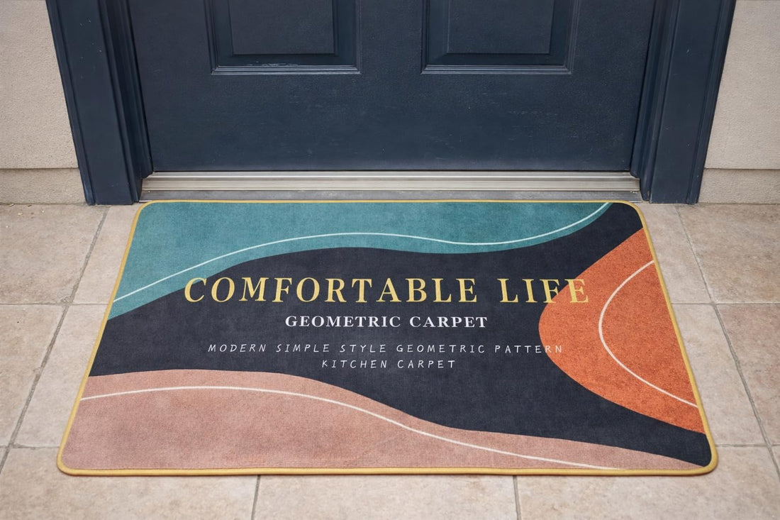 Lester Modern Desgin Door Mat, 60 cm x 90 cm Size