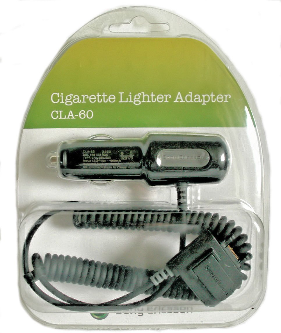 Sony Ericsson CLA-60 In Car Charger - Fits Elm, Pure, Satio & Others