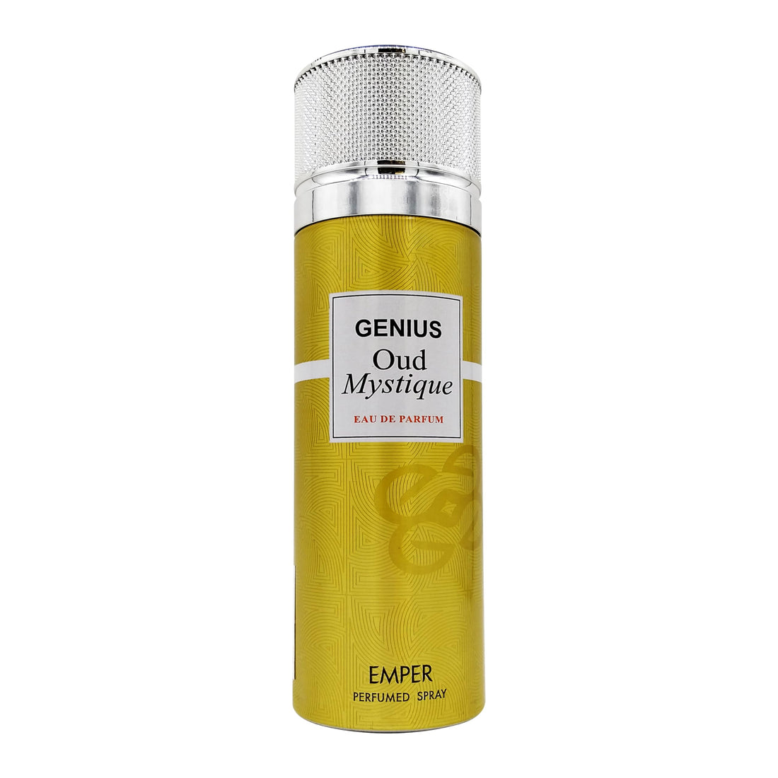 EMPER Genius Oud Mystique Deodorant Body Spray 200ml Unisex | Long-Lasting Oriental Woody Fragrance with Agarwood, Amber & Musk | Premium Everyday Deodorant for All Occasions